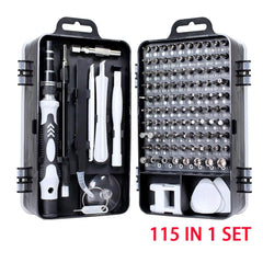 115-in-1 Precision Screwdriver Set for Mobile Phone and Watch Repair