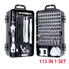 115-in-1 Precision Screwdriver Set for Mobile Phone and Watch Repair